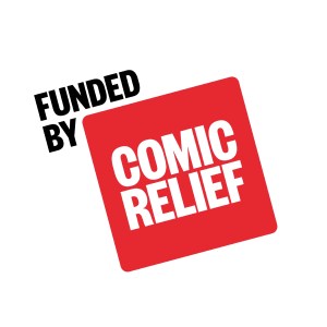 Supported by -_Comic Relief